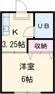 諸星荘【202号室】の間取り