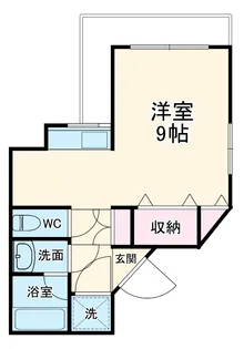 ELM宿河原【402号室】の間取り