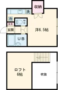 セフィール山代【1階】の間取り