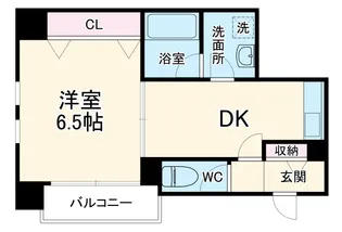 アリオス北里【3階】の間取り
