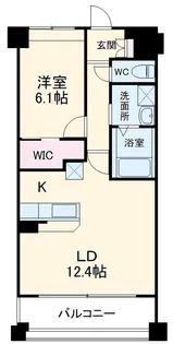 Bel Merissa【504号室】の間取り