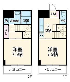 リブイル【308号室】の間取り