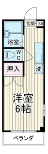 セゾンドゥー【3階】の間取り