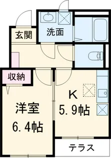 パークテラス・つつじヶ丘【1階】の間取り