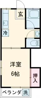 井上ハイツ【205号室】の間取り