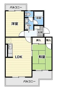 エタニティーⅡ【302号室】の間取り