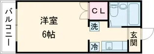 ルベール東小金井アネックス【202号室】の間取り