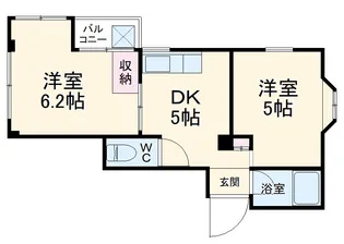 サンハイツ文京【303号室】の間取り