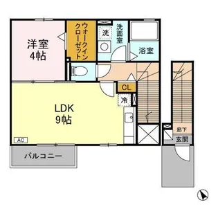 エミネンスコート【2階】の間取り