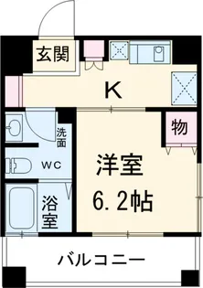 シルベラード【501号室】の間取り