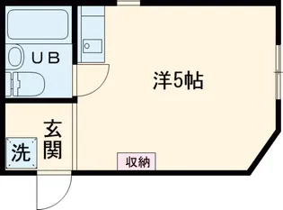 ハイツGTM【205号室】の間取り