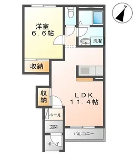 ウィステリアⅠ【1階】の間取り