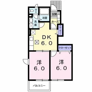 ステラキッズ B【1階】の間取り