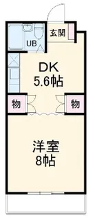 清水マンション【203号室】の間取り