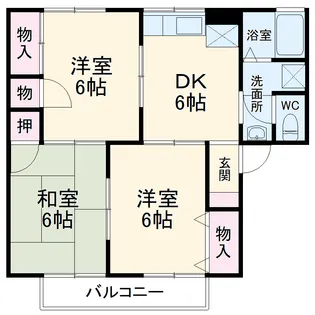 ラ・クレベールA【101号室】の間取り