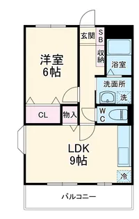 ラフィーネ【1階】の間取り