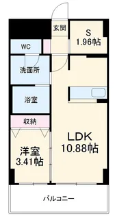 あさひグランレジデンシア高崎Ⅰ【3階】の間取り