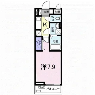 カナロア【2階】の間取り