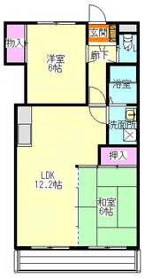 いづみマンション【2階】の間取り