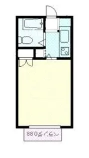 アーバンハイム第二【2階】の間取り