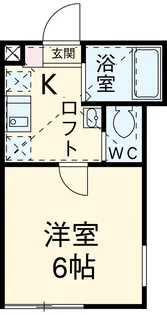 シティハイツⅡ【2階】の間取り