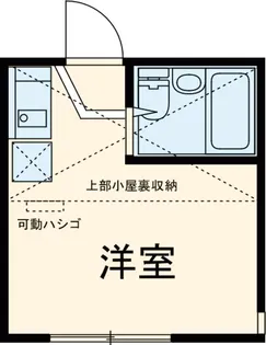 ユナイト上町ウィラッコディー【2階】の間取り