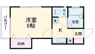センチュリーハイツ【2階】の間取り