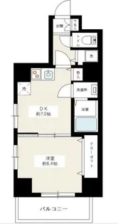 アトラス カーロ浦和常盤弐番館【4階】の間取り