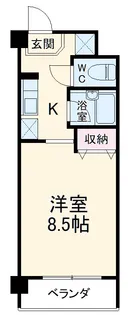 ジナ東海 Ⅱ【3階】の間取り