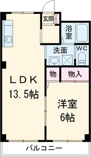 グリーンハイツ駒岡【3階】の間取り