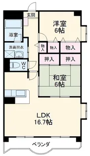 ピエール・ノーヴァ【1階】の間取り