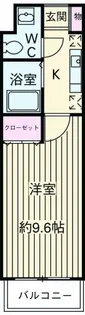 エトワール久保田【1階】の間取り