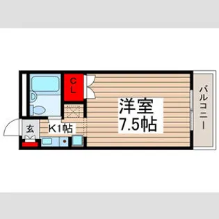 エミネンス船橋【2階】の間取り