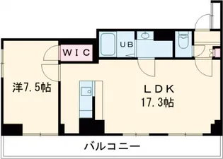 エスティメゾン都立大学【2階】の間取り