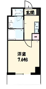 T’s新生【4階】の間取り