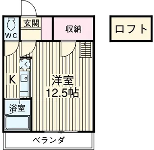 セザンヌ新栄3【207号室】の間取り