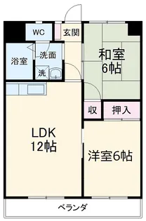 レジデンシアNOV【103号室】の間取り