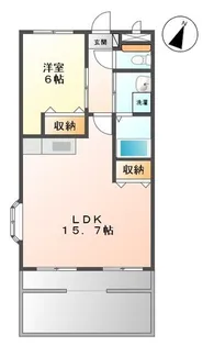 SAKURA TERRACE【1階】の間取り