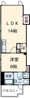 Casa・T【202号室】の間取り