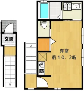 メゾン ド シオン【202号室】の間取り