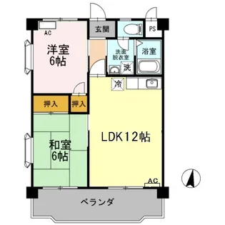 ヴィンテージ本多 III【301号室】の間取り