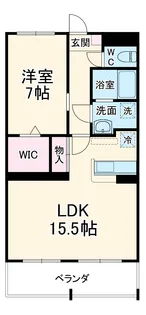 グランシャリオ【3階】の間取り