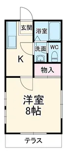 浦和ガーデンハウスⅡ【2階】の間取り