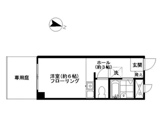 ジャルダン浦和【2階】の間取り