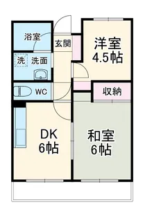 第9エルム大倉山【5階】の間取り