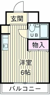 ベルセ別所【501号室】の間取り