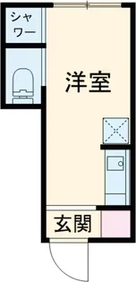 TOKYOβ用賀【1階】の間取り