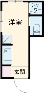 TOKYOβ用賀【1階】の間取り