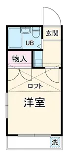 レオパレス武蔵浦和【2階】の間取り