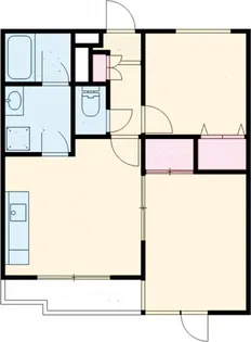 ピアーチェ・ウチムラパート8【2階】の間取り